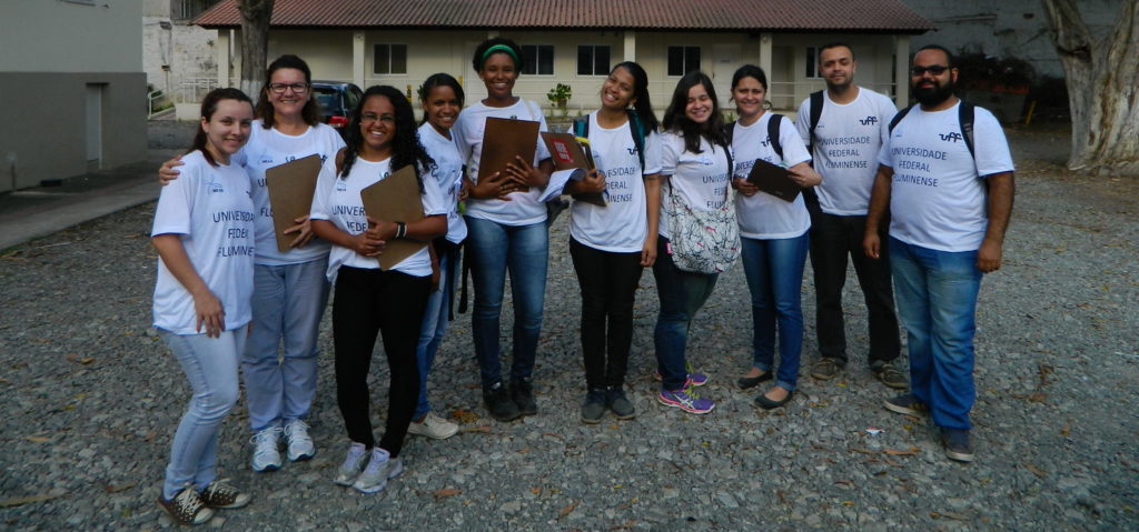 Trabalho de campo - Ururai - equipe da pesquisa - 2